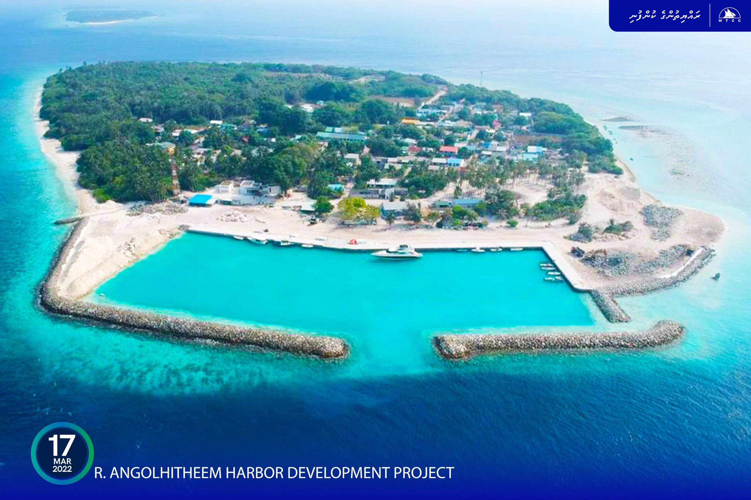 92% of Angolhitheemu Harbour Development project completed: MTCC