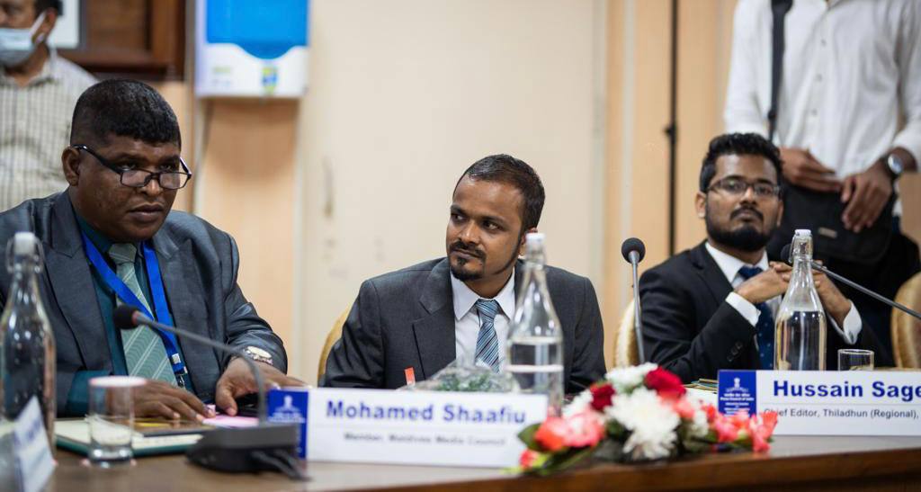 MMC and Journalists delegation from Maldives held a meeting with the Press Council of India