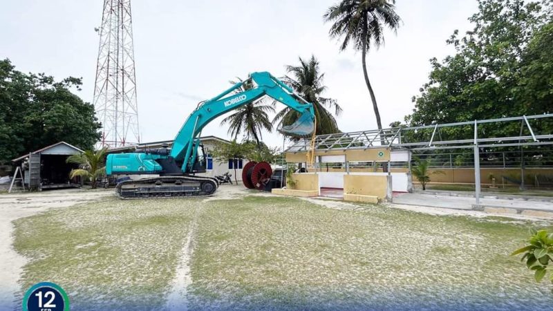 N. Velidhoo Junior College Construction Project commenced