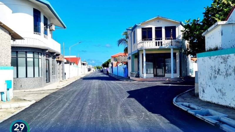 72% of Ha. Hoarafushi Road Construction Project completed