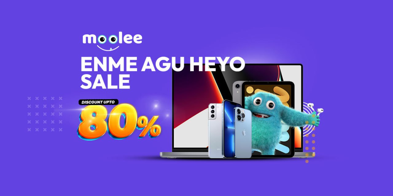 "Moolee Enme Agu Heyo Sale": upto 80% discount on Devices and Accessories