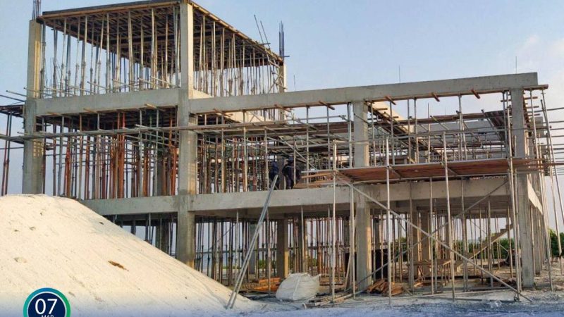Construction of Fire building in M. Muli Airport underway