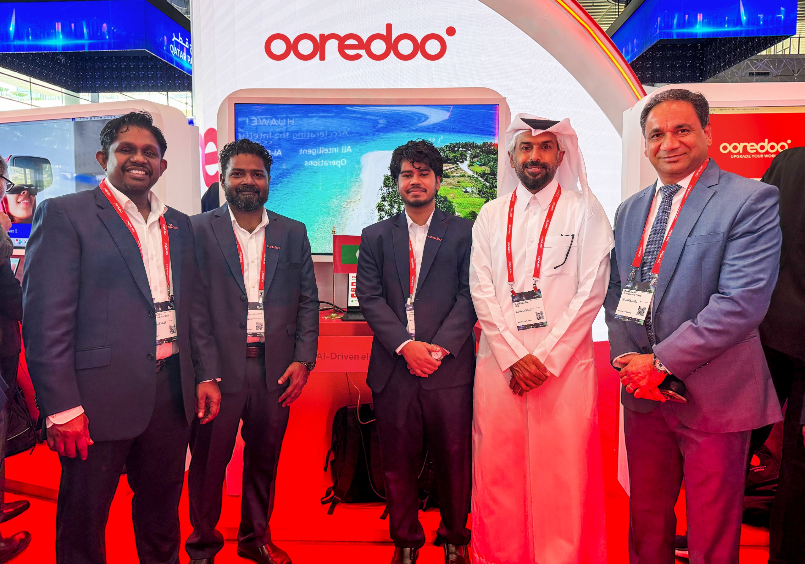Ooredoo Maldives showcases Next-Generation AI-Powered eKYC Solution at Mobile World Congress, Doha