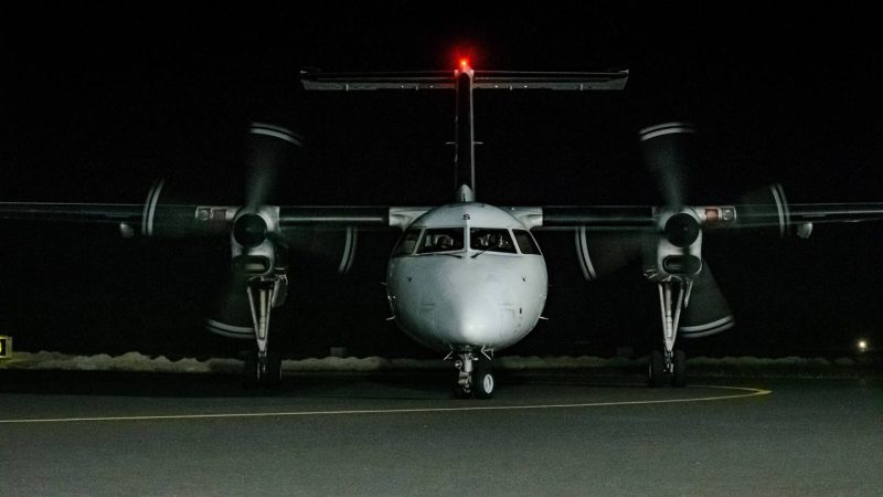 Night landing test flight operated to Kulhudhuffushi Airport