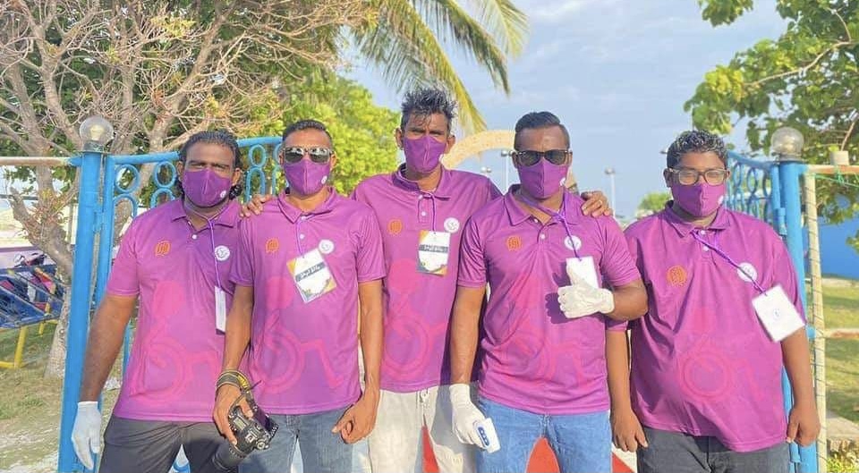 Respectful disposal of old and damaged copies of Quran from households in Dhidhdhoo