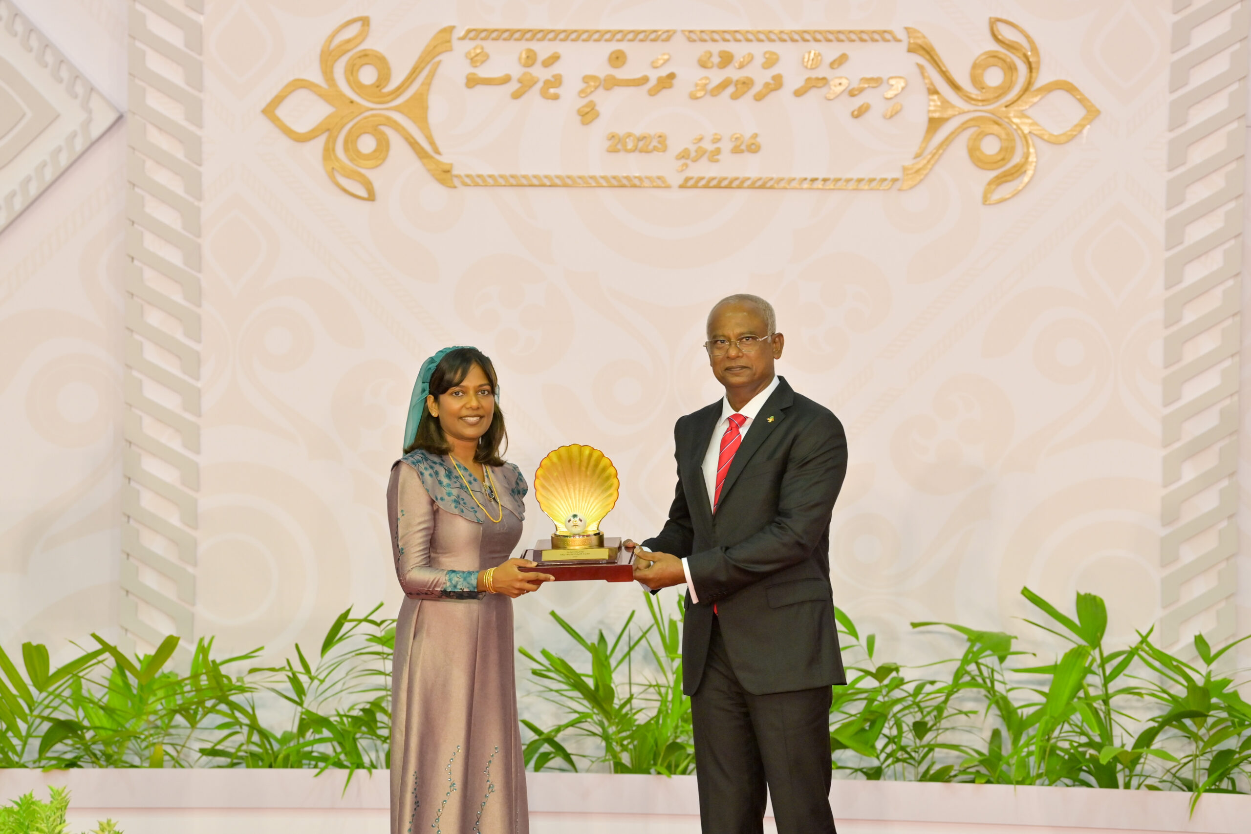 5 recipients received National Award of Honour and 18 recipients received National Award of Recognition