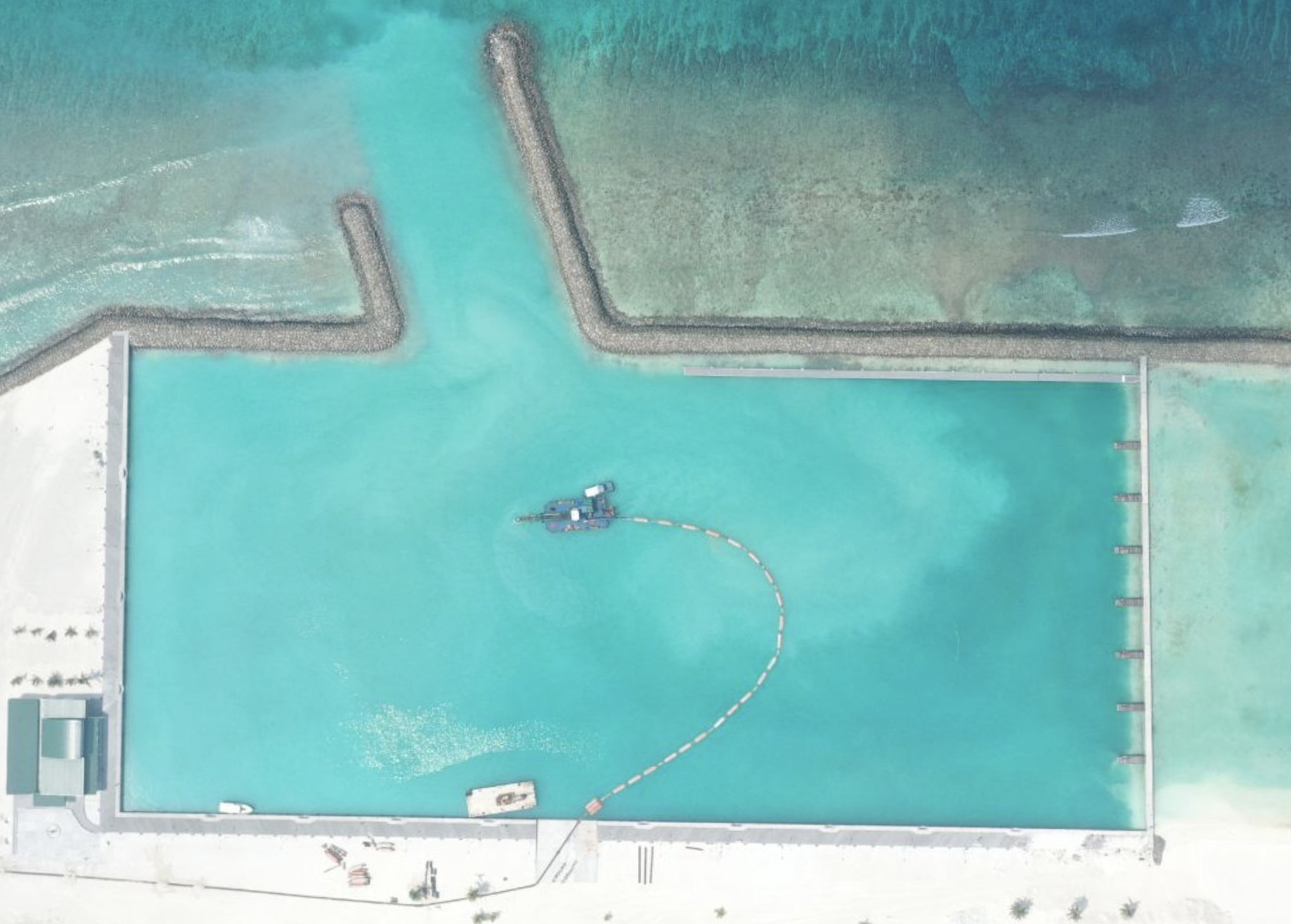Kulhudhufushi City's harbour expansion program completed