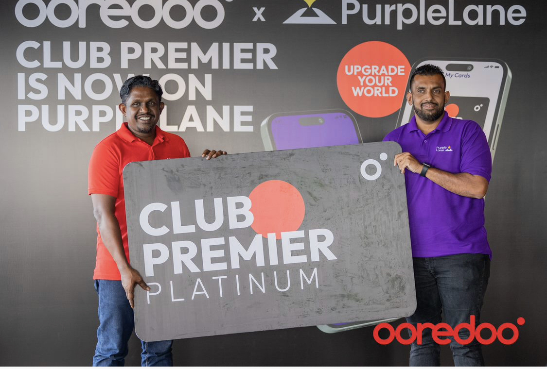 Ooredoo Maldives partnered with PurpleLane App enhancing access to Club Premier benefits