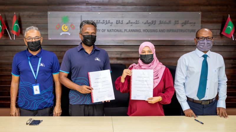 Hdh. Kulhudhuffushi Airport Shore Protection Project awarded to MTCC