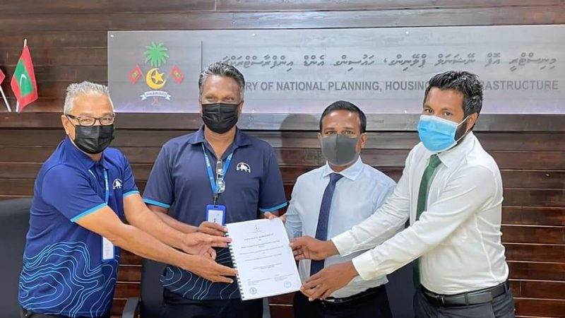 Ha. Muraidhoo harbour development project awarded to MTCC