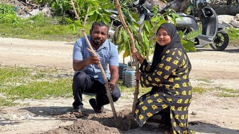 1,000 tree planting program underway in Sh. Foakaidhoo