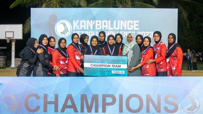 Team ‘Five’ champions of ‘Kan’balunge Netball Challenge 2023’