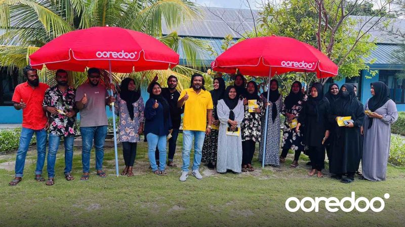 Ooredoo Maldives held a training session on Digital Finance and m-Faisaa for N. Landhoo Pre-school Parents