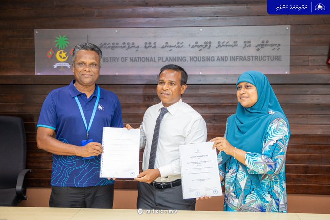 Ha. Thakandhoo Harbour Development and Shore Protection Project awarded to MTCC