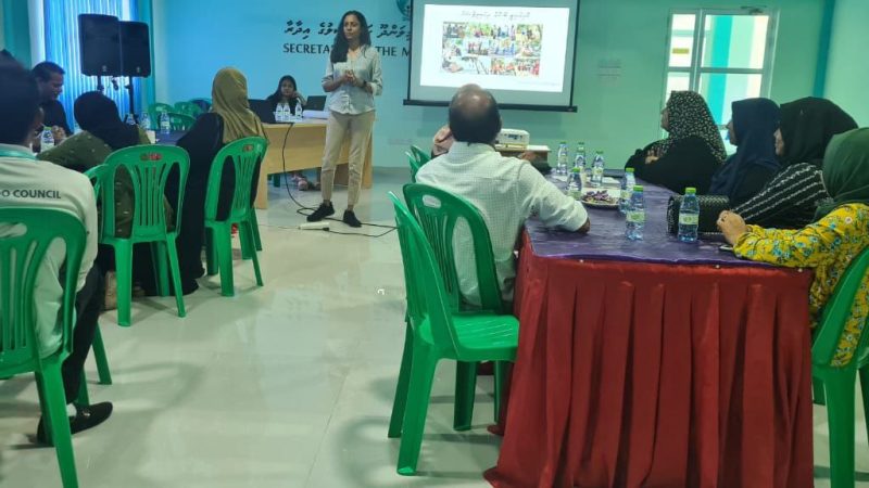 Gender Ministry held community-based rehabilitation training programs in 7 islands of Sh. Atoll