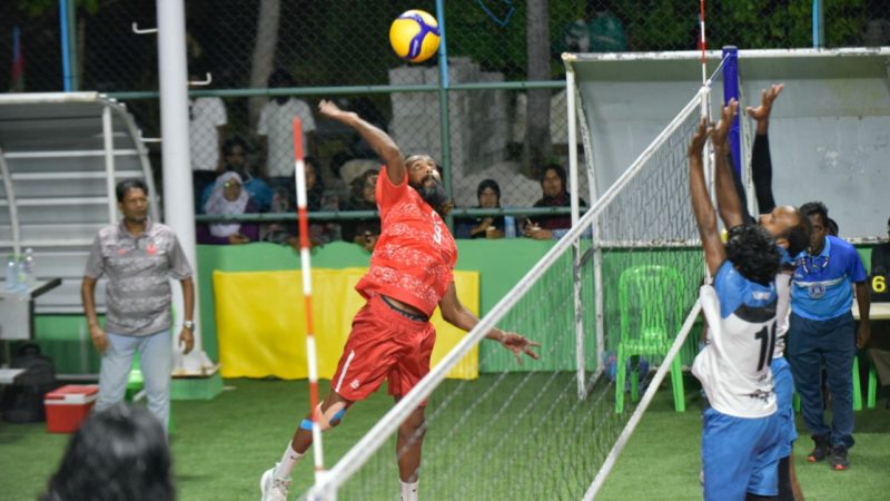 Thila Dhekunu Volleyball Tournament 2023: second slot of men’s division final to Kulhudhuffushi Club Corals