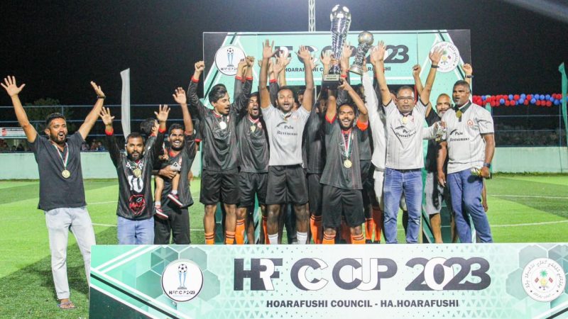 Dhanmaru United champions of ‘HRFCC Cup 2023’ Football Tournament