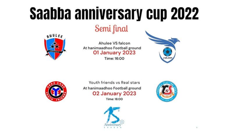Saabba Anniversary Cup 2022: semifinal matches to start today