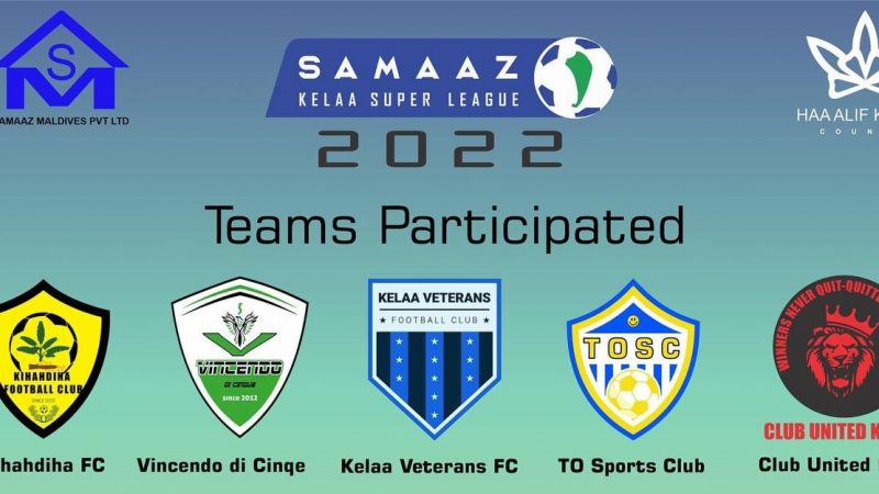 Samaaz Kelaa Super League 2022 Football Tournament commenced