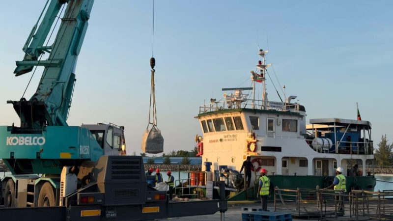 Direct cargo trips from Tuticorin, India, to Kulhudhuffushi have commenced.