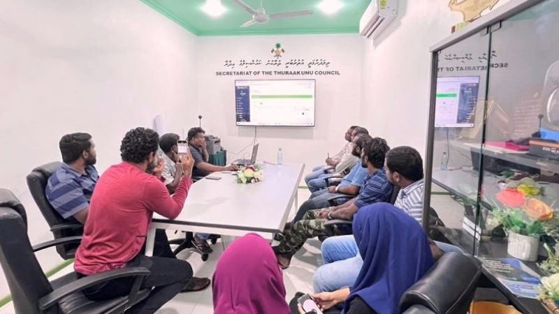 Haa Alifu Atoll council purchased HR software for the  Island councils of the Atoll
