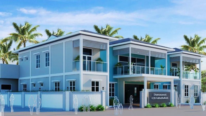 Construction of Kulhudhuffushi City Dhamanaveshi building awarded to the contractor