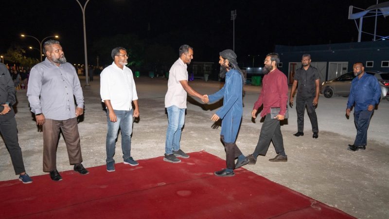 Warm welcome given from Sh. Foakaidhoo to Religious Scholars