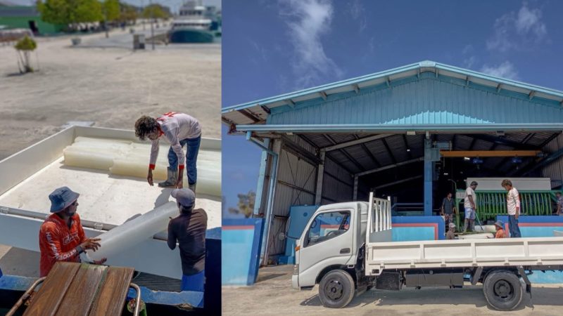 Ihavandhoo Fishermen Relieved as Council Provides Vehicle for Ice Transport