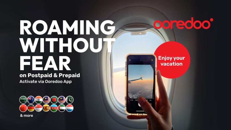 Ooredoo Introduces Special Roaming Add-ons for Customers