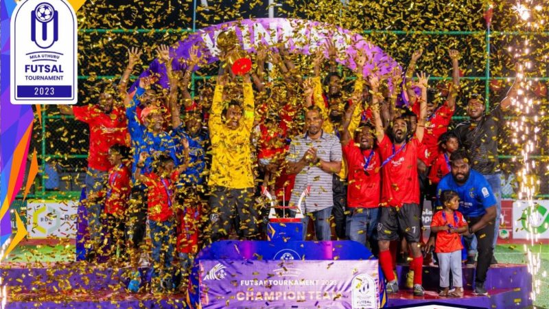 Kanditheemu, Champions of Mila Uthuru Futsal Tournament 2023