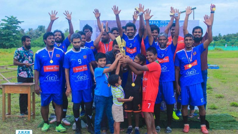 Thirty Plus won the Saabba Veterans Futsal Competition