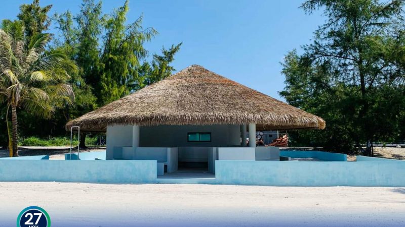 HDh. Kumundhoo Ferry Hut construction completed