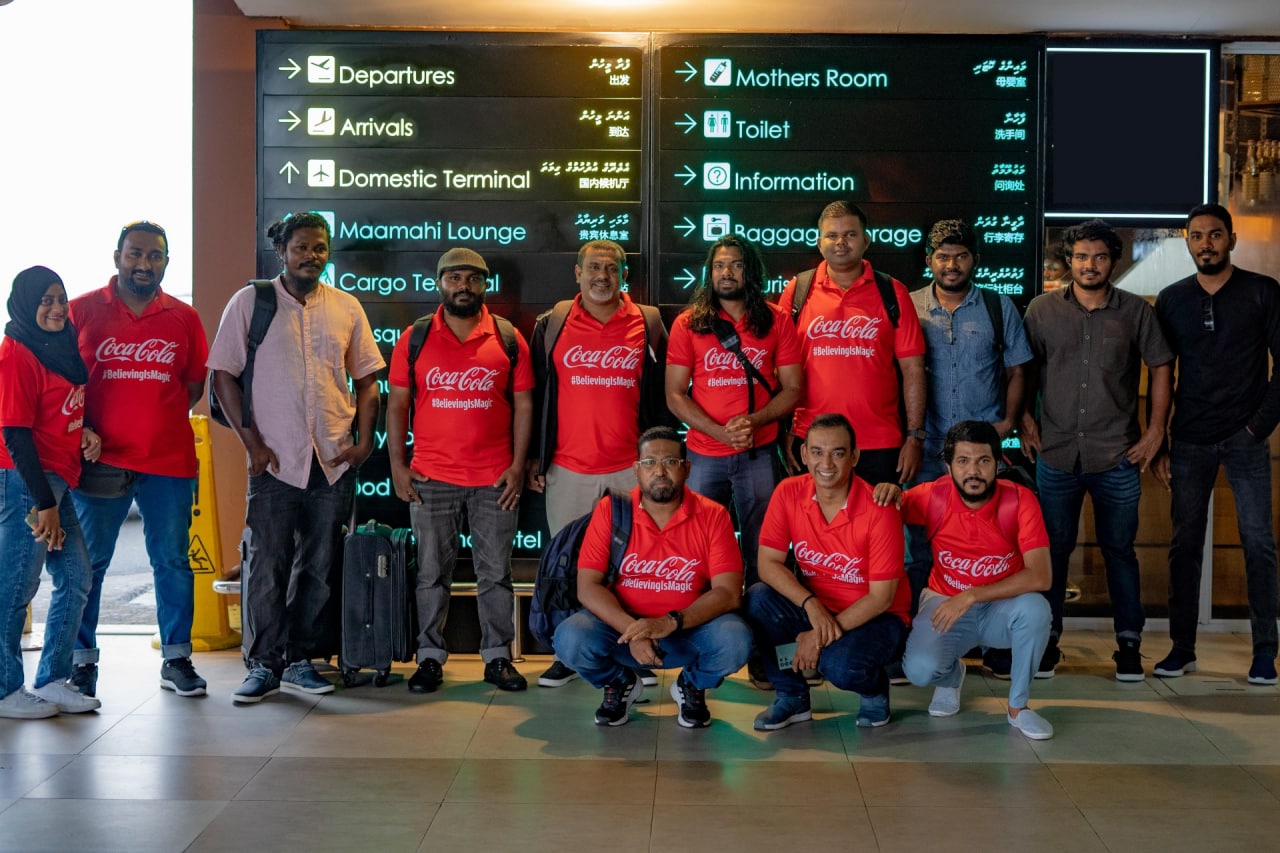 Winners of Coca-Cola’s Uncap. Believe. Fly. Promotion departed to Qatar