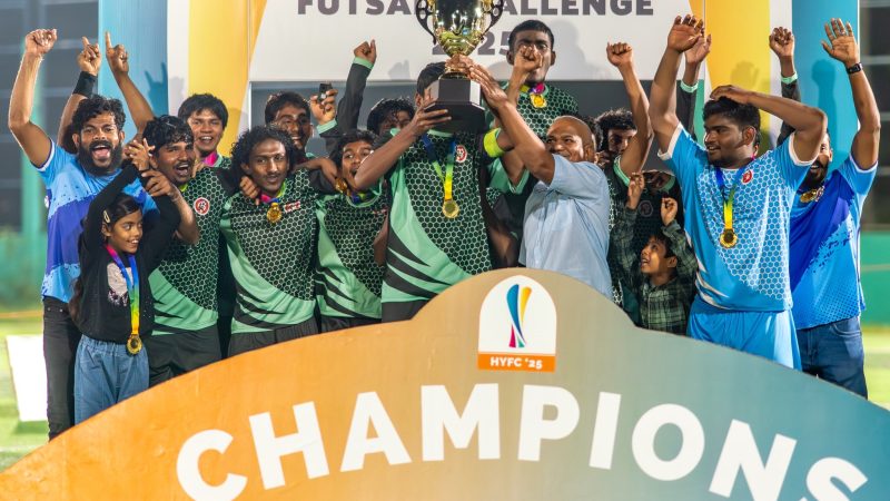 Molhadhoo Young Blood Crowned Champions of Hahethi Youth Futsal Challenge 2025