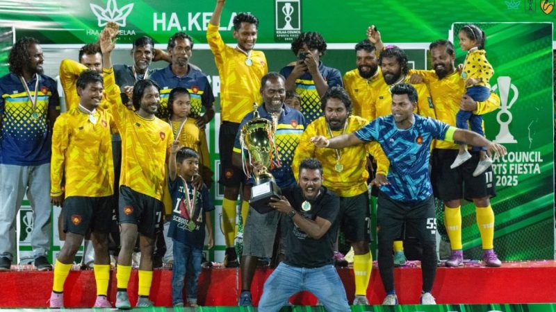 Kelaa Council Sports Fiesta: Futsal Championship Goes to Uthgandu Sports