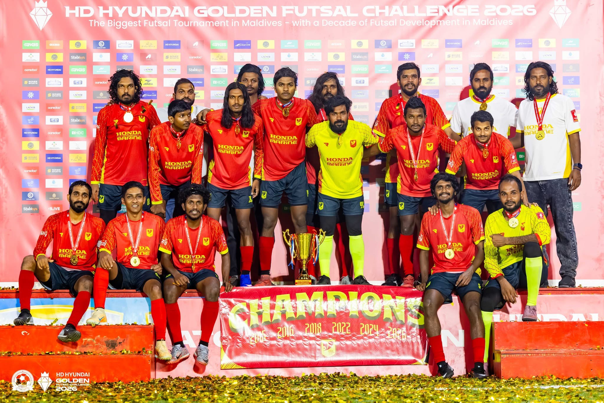 Golden Futsal Sh. Atoll Title to Kanditheemu