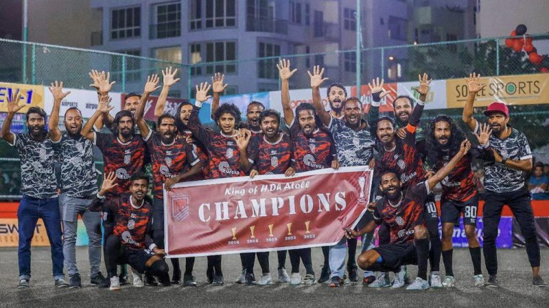 Golden Futsal Challenge: Naivaadhoo, HDh. Atoll Champions