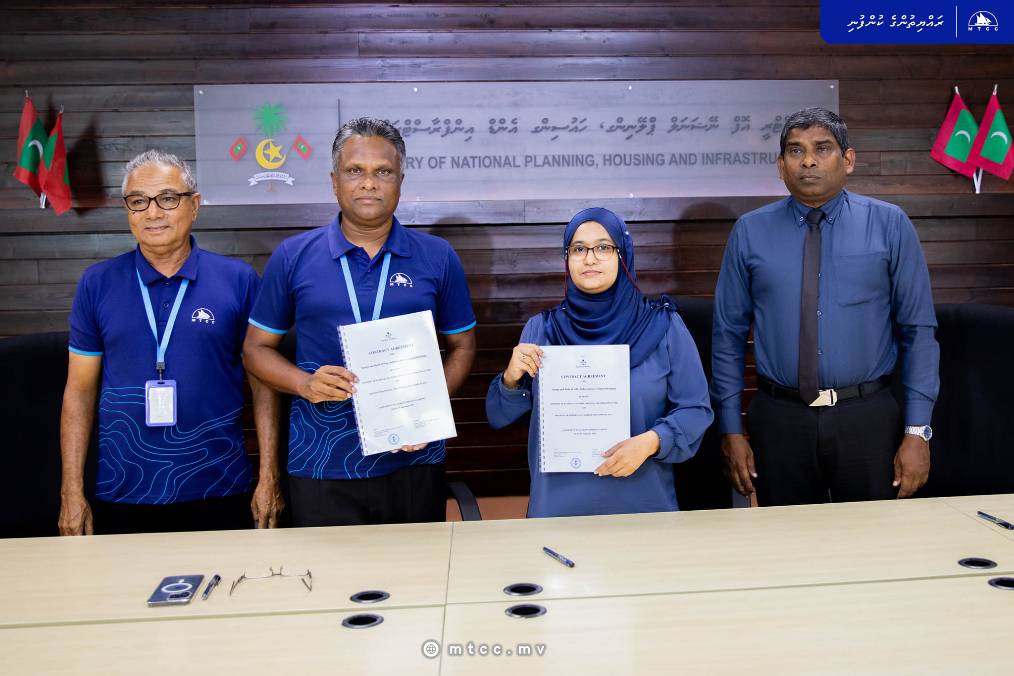 HDh. Nolhivaranfaru Channel Dredging Project awarded to MTCC