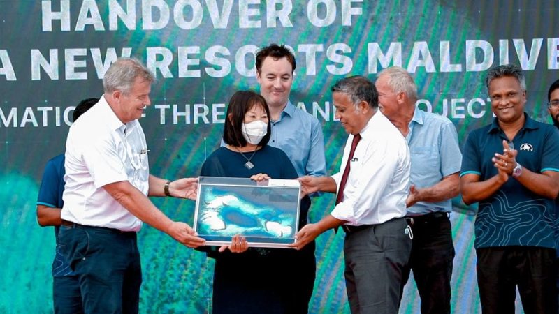 Centara New Resorts Maldives: Reclamation of 3 Different Islands project completed