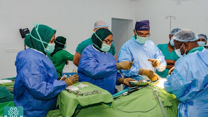 Laparoscopic surgery successfully completed in KRH for the first time