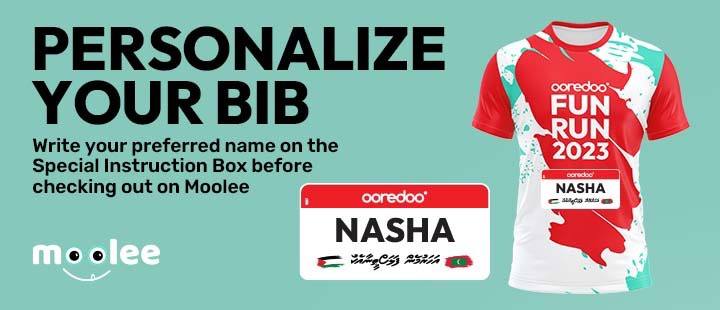 Ooredoo Fun Run 2023: enabled participants to customize their BIBs