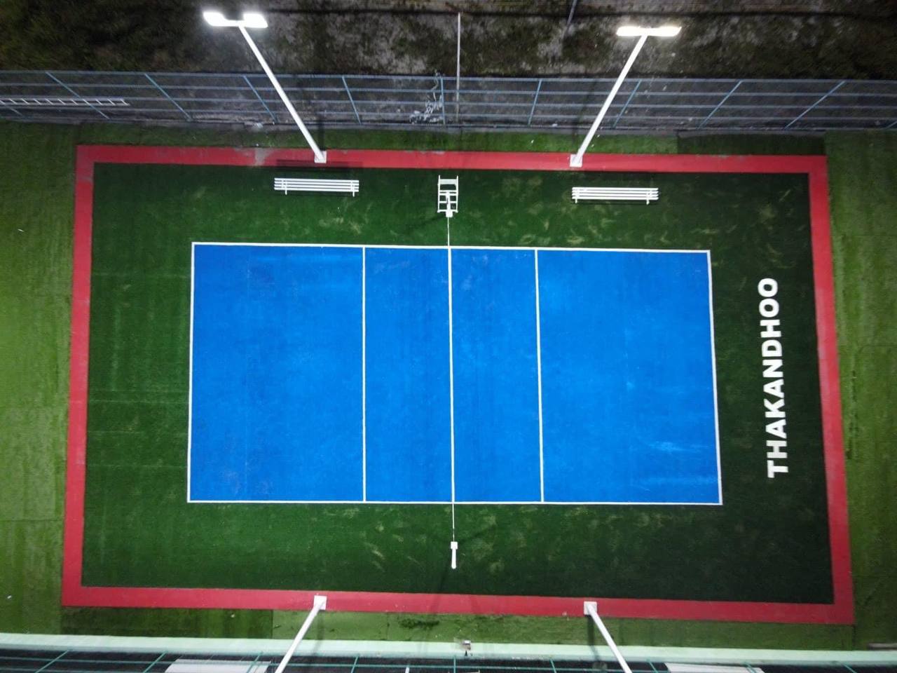 Ha. Thakandhoo Community Volleyball Court completed