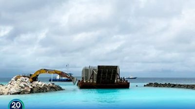 HDh. Makunudhoo Ferry Hut construction completed