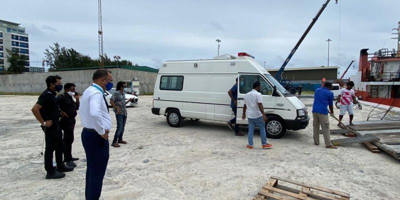 Government Faciliates Kelaa, Dhaandhoo and Hoadedhoo with Ambulance Services