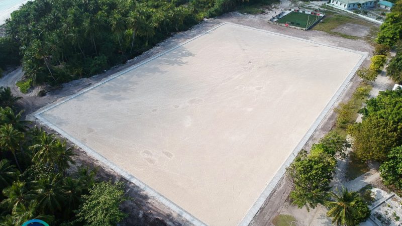 Sh. Feevah Football Ground Subbase Preparation Project completed: MTCC