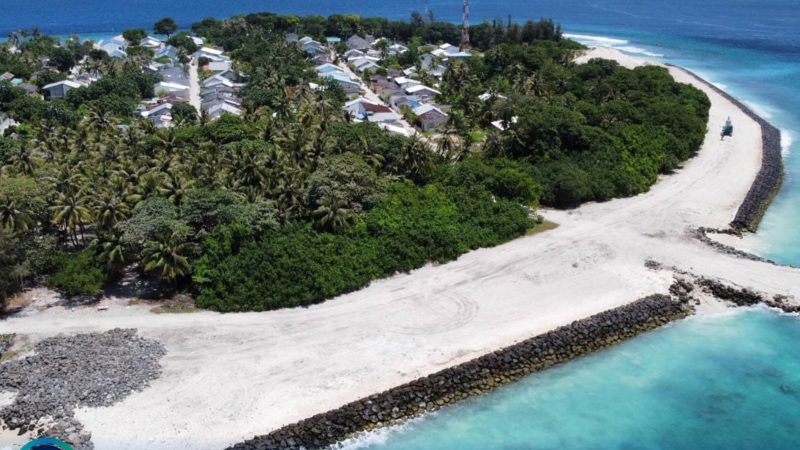 51% of HDh. Nellaidhoo Shore Protection project completed