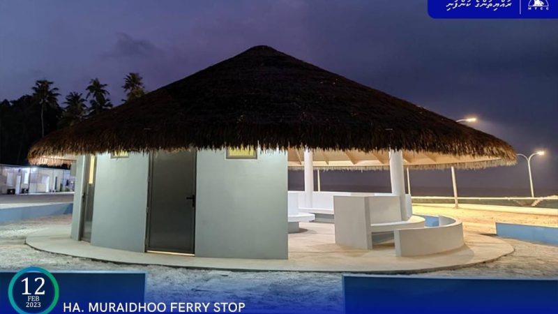 Ha. Muraidhoo Ferry Hut construction completed