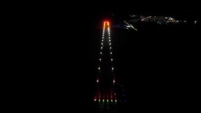 Flight operations began to Ha. Hoarafushi Airport during the night