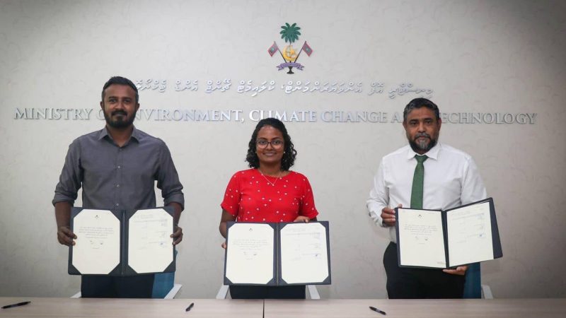 Agreement signed to establish and maintain a Waste Management System in Kulhudhuffushi City