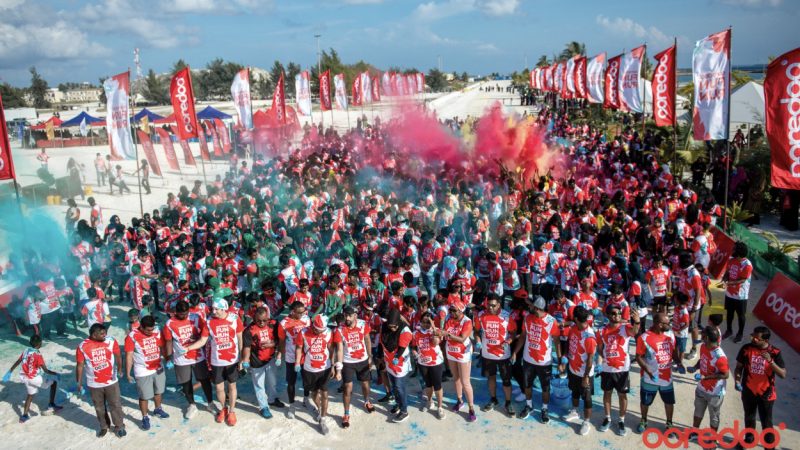 Ooredoo Fun Run held at Kulhudhuffushi City concluded